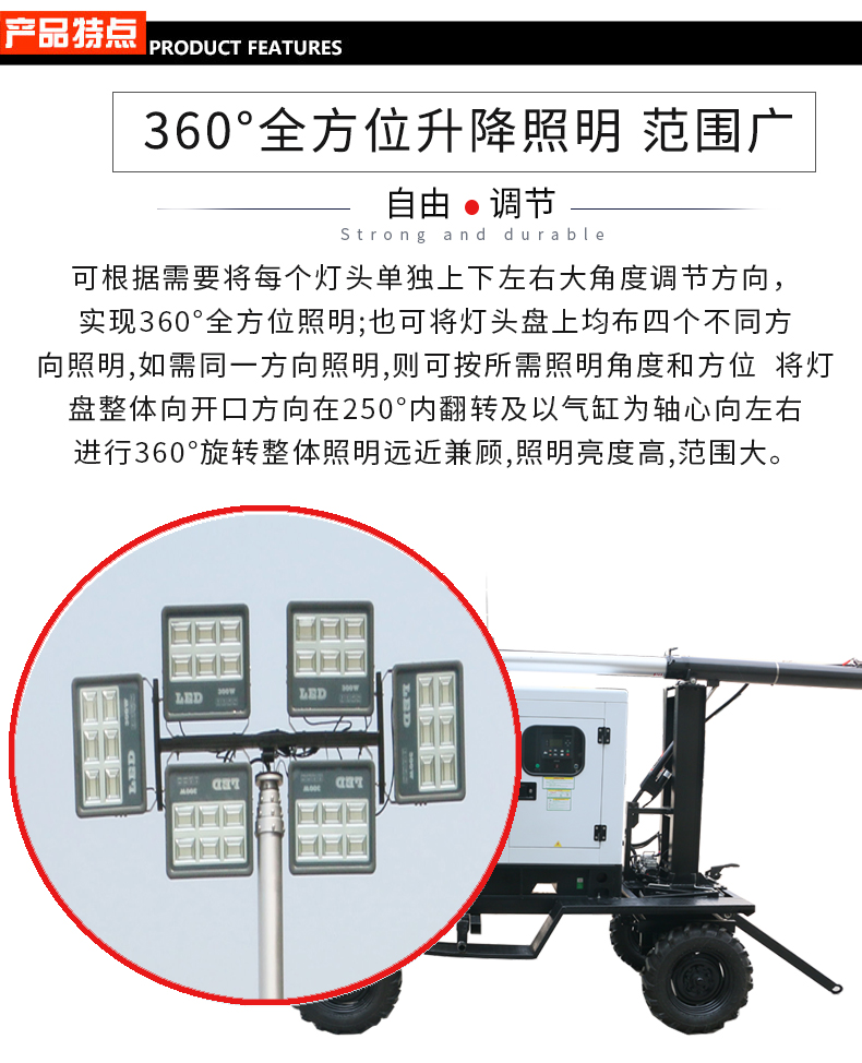 50kw白色靜音柴油燈塔發電機組特點