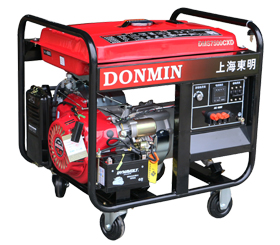 6KW三相汽油發(fā)電機(jī)組，鑰匙電啟動(dòng)發(fā)電機(jī)DMS7500CXD